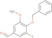 4-(Benzyloxy)-3-fluoro-5-methoxybenzaldehyde