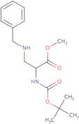 Methyl 3-(benzylamino)-2-[(2-methylpropan-2-yl)oxycarbonylamino]propanoate