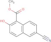 Methyl 6-cyano-2-hydroxy-1-naphthoate