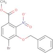 Methyl 3-(benzyloxy)-4-bromo-2-nitrobenzoate