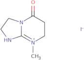 8-Methyl-2,3,6,7-tetrahydro-1H-imidazo[1,2-a]pyrimidin-8-ium-5-one iodide