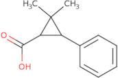 rac-(1R,3R)-2,2-Dimethyl-3-phenylcyclopropane-1-carboxylic acid