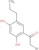 2-Bromo-1-(2,4-dihydroxy-5-propylphenyl)ethan-1-one