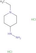 1-Ethyl-4-hydrazinylpiperidine dihydrochloride