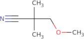 3-Methoxy-2,2-dimethylpropanenitrile