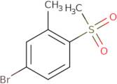 4-Bromo-1-methanesulfonyl-2-methylbenzene