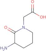 2-(3-Amino-2-oxopiperidin-1-yl)acetic acid