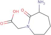 3-Aminohexahydro-2-oxo-1H-azepine-1-acetic acid