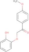 2-(2-Hydroxy-phenoxy)-1-(4-methoxy-phenyl)-ethanone