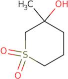 3-Hydroxy-3-methyl-1λ6-thiane-1,1-dione