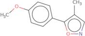 5-(4-Methoxyphenyl)-4-methylisoxazole