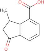 3-Methyl-1-oxo-2,3-dihydro-1H-indene-4-carboxylic acid