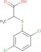 2-[(2,5-Dichlorophenyl)sulfanyl]propanoic acid