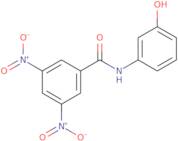 N-(3-Hydroxyphenyl)-3,5-dinitrobenzamide