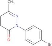 2-(4-Bromophenyl)-6-methyl-4,5-dihydropyridazin-3(2H)-one