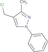 4-(Chloromethyl)-3-methyl-1-phenyl-1H-pyrazole