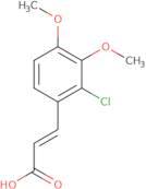 (E)-3-(2-Chloro-3,4-dimethoxy-phenyl)-acrylic acid