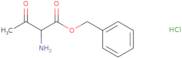 Benzyl 2-amino-3-oxobutanoate hydrochloride