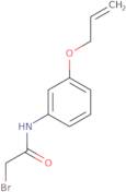 N-[3-(Allyloxy)phenyl]-2-bromoacetamide