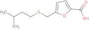 5-{[(3-Methylbutyl)sulfanyl]methyl}furan-2-carboxylic acid