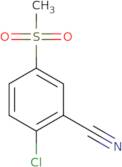 2-Chloro-5-methanesulfonylbenzonitrile