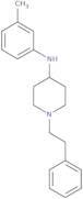 N-(3-Methylphenyl)-1-(2-phenylethyl)piperidin-4-amine