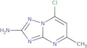 7-Chloro-5-methyl-[1,2,4]triazolo[1,5-a]pyrimidin-2-amine