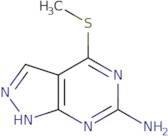 4-(Methylsulfanyl)-1H-pyrazolo[3,4-d]pyrimidin-6-amine