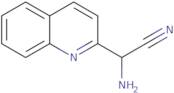 2-Amino-2-(quinolin-2-yl)acetonitrile