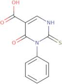 4-Oxo-3-phenyl-2-thioxo-1,2,3,4-tetrahydropyrimidine-5-carboxylic acid