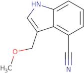 3-(Methoxymethyl)-1H-indole-4-carbonitrile