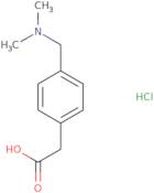 2-(4-[(Dimethylamino)methyl]phenyl)acetic acid