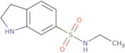 N-Ethyl-2,3-dihydro-1H-indole-6-sulfonamide