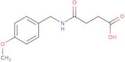 4-[(4-Methoxybenzyl)amino]-4-oxobutanoic acid