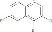4-Bromo-3-chloro-6-fluoroquinoline