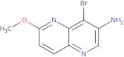 4-Bromo-6-methoxy-1,5-naphthyridin-3-amine