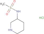 N-[(3S)-Piperidin-3-yl]methanesulfonamide hydrochloride