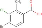 4-Bromo-3-chloro-2-methylbenzoic acid