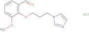 2-[3-(1H-Imidazol-1-yl)propoxy]-3-methoxy-benzaldehyde hydrochloride