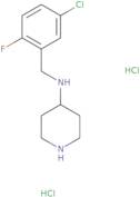 N-(5-Chloro-2-fluorobenzyl)piperidin-4-amine dihydrochloride