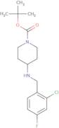 tert-Butyl 4-(2-chloro-4-fluorobenzylamino)piperidine-1-carboxylate
