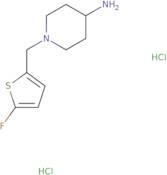 1-[(5-Fluorothiophen-2-yl)methyl]piperidin-4-amine dihydrochloride