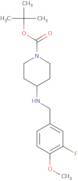 tert-Butyl 4-(3-fluoro-4-methoxybenzylamino)piperidine-1-carboxylate