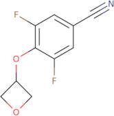 3,5-Difluoro-4-(oxetan-3-yloxy)benzonitrile
