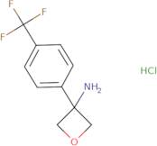 3-(4-(Trifluoromethyl)phenyl)oxetan-3-amine hydrochloride