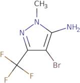 4-Bromo-2-methyl-5-trifluoromethyl-2H-pyrazol-3-ylamine