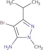4-bromo-1-methyl-3-(propan-2-yl)-1H-pyrazol-5-amine