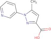 5-Methyl-1-(pyridin-3-yl)-1H-pyrazole-3-carboxylic acid