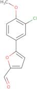 5-(3-Chloro-4-methoxyphenyl)furan-2-carbaldehyde