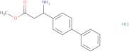 Methyl 3-amino-3-(4-phenylphenyl)propanoate hydrochloride